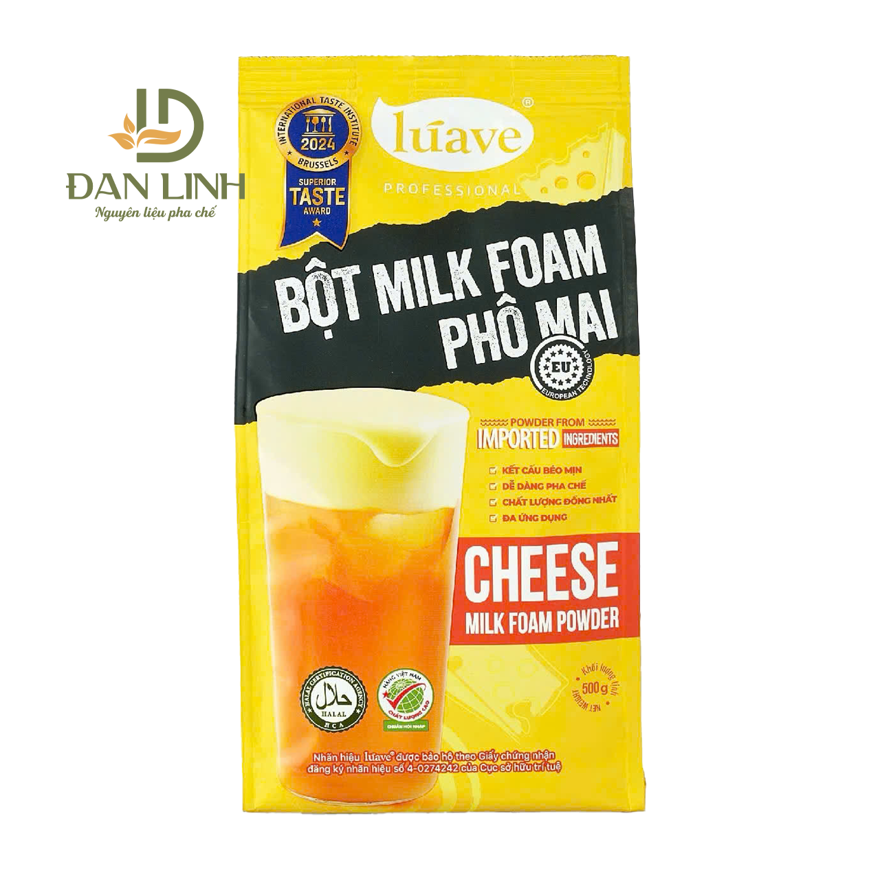 Bột Milk Foam Phô Mai Lúave
