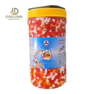 Thạch rau câu trái cây cầu vồng