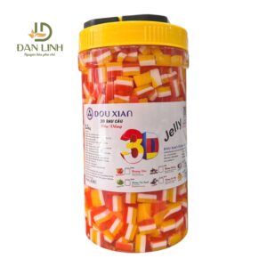 Thạch 3D rau câu cầu vồng Dou Xian