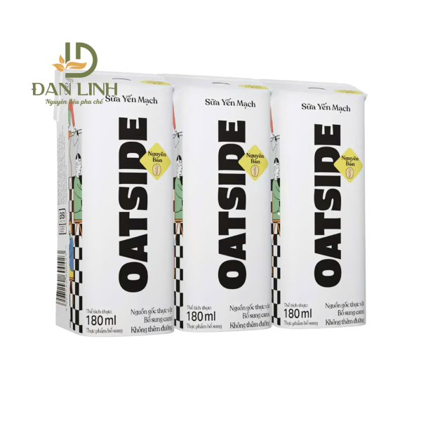 Sữa Yến Mạch Oatside (Lốc 3 hộp) 180ml