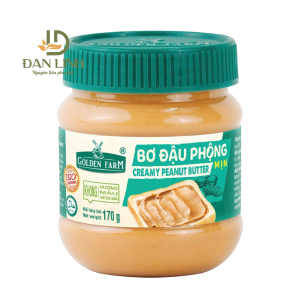 Bơ Đậu Phộng Golden Farm 340gr