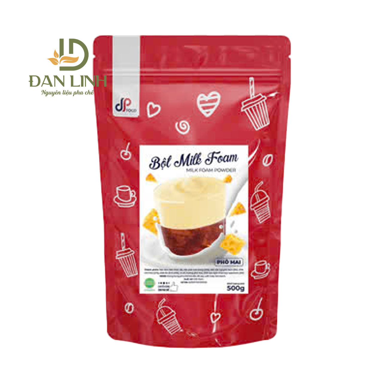 Bột Milk Foam Phô Mai 500gr
