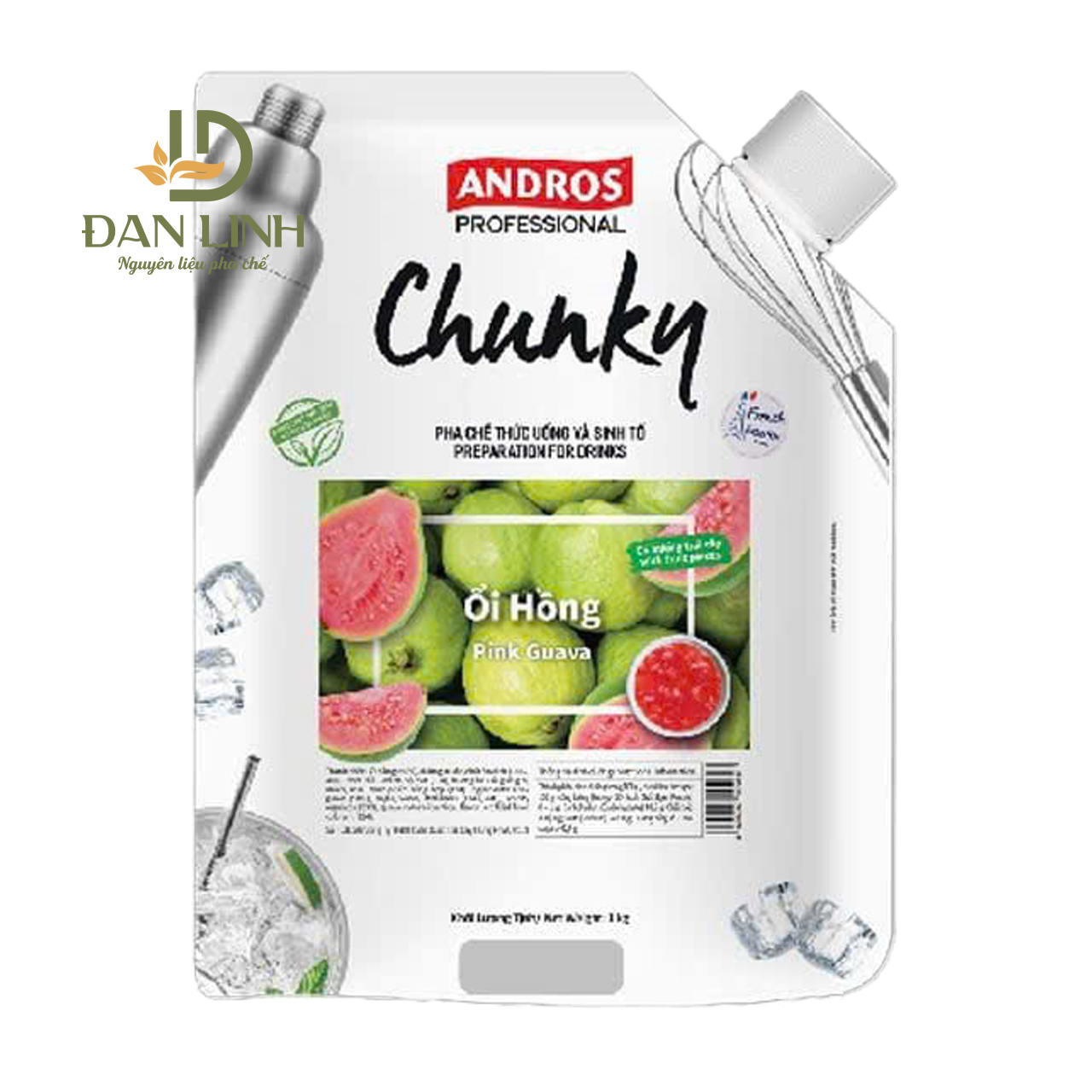 Mứt Chunky Ổi Hồng 1kg