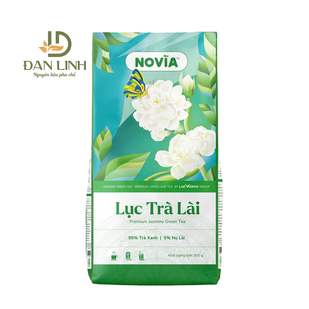 Lục Trà Lài Novia 500gr