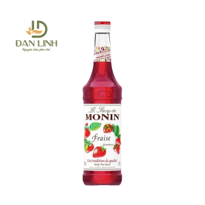 Syrup Monin Fraise Strawberry - Dâu 700ml