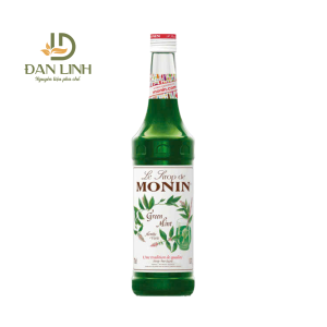 Syrup Monin Green Mint - Bạc Hà Xanh 700ml