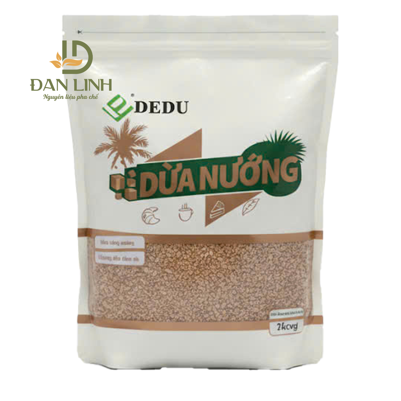 Vụn Dừa Nướng Dedu 1kg